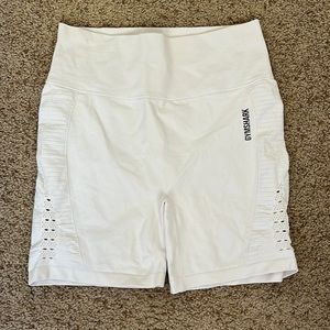 White Gymshark Shorts